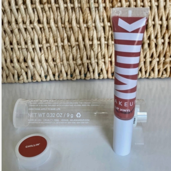 🌟🧚‍♀️CHILLIN' Milk Makeup DISCONTINUED Lip Vinyl NWOBOX - Picture 2 of 7